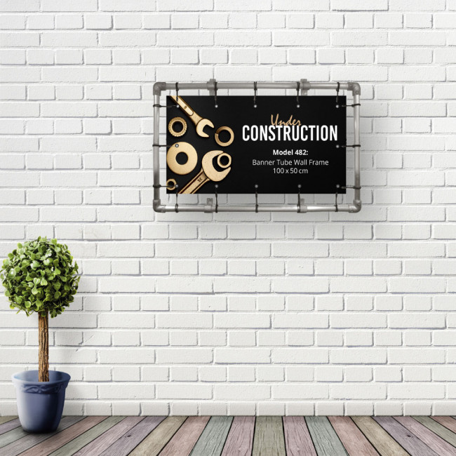 8-bannertube-wallframe-100x50