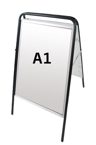 3315bl-exposign-a1 Expo Sign Kundenstopper - A1 - schwarz