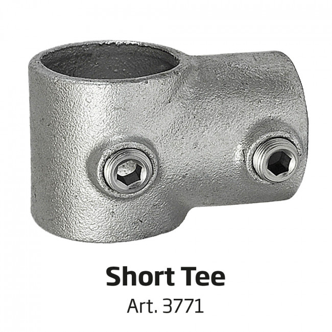 3753-14-bannertube-highstand Tube Clamp Short - verbindet 2 Rohre
