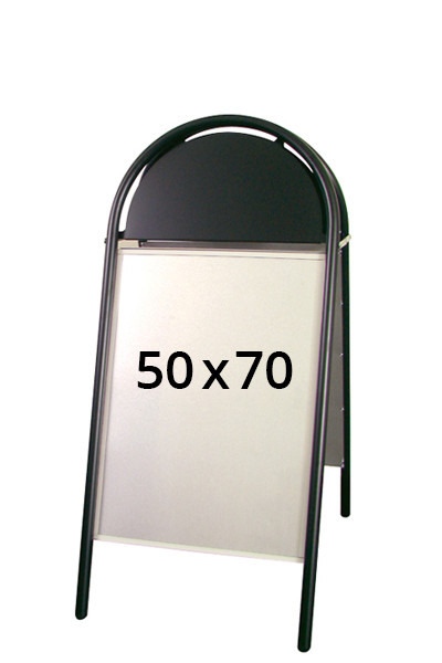 3471b-expogotik-50x70 Expo Gotik Kundenstopper 50x70cm - schwarz