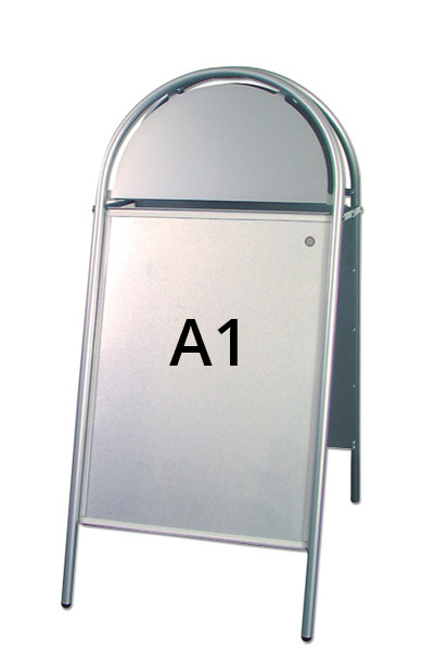 3473s-expogotik-a1 Expo Gotik Kundenstopper A1 - silber