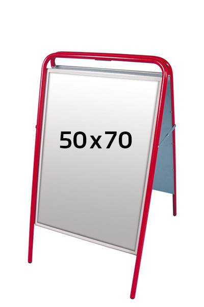 3314red-exposign-50x70 Expo Sign Kundenstopper - 50x70cm - rot