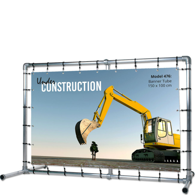 3744-1-bannertube-freeframe-150x100 Freistehender Rahmen - für 150x100cm Banner