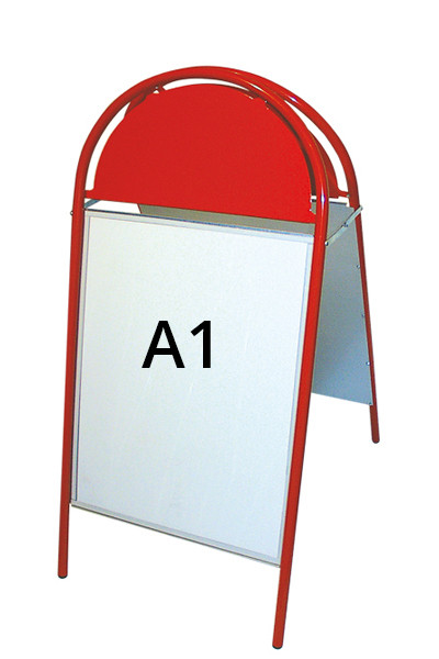 3474r-expogotik-a1 Expo Gotik Kundenstopper A1 - rot