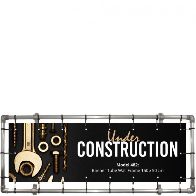 1-bannertube-wallframe-150x50 Wand Rahmen - für 150x50cm Banner