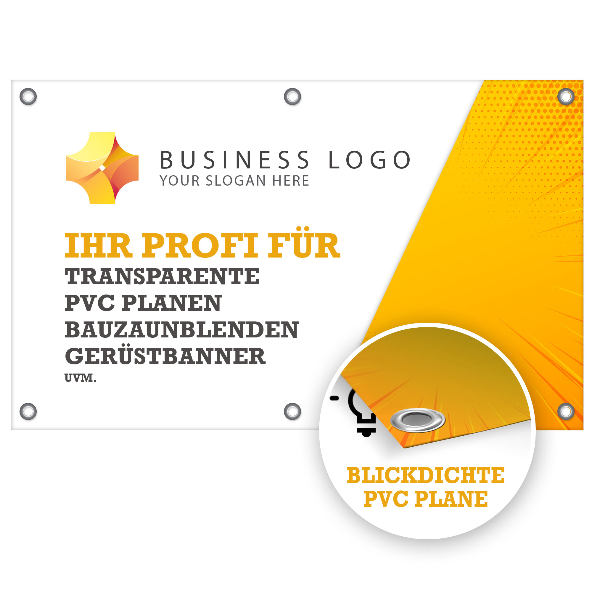 Transparente_blockout Werbebanner lichtundurchlässig