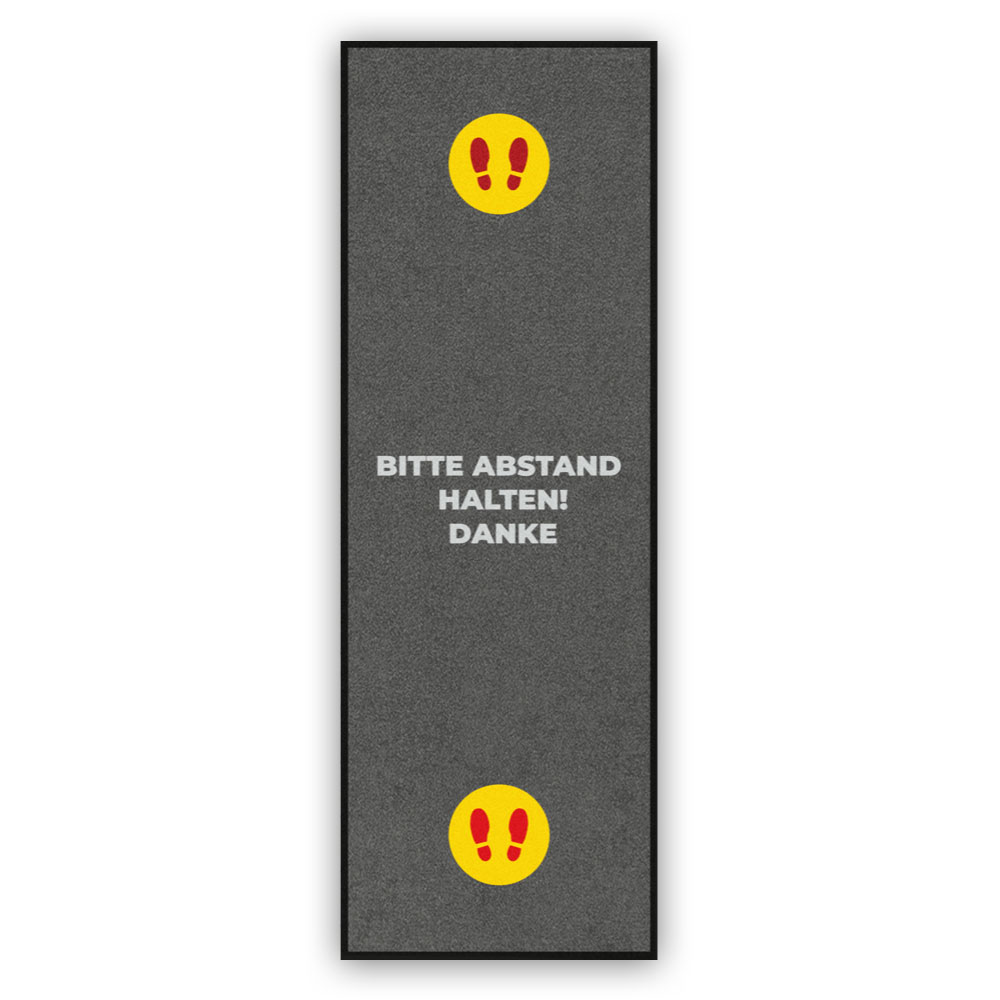 matten_a Sicherheitsabstands-Fußmatte Motiv A